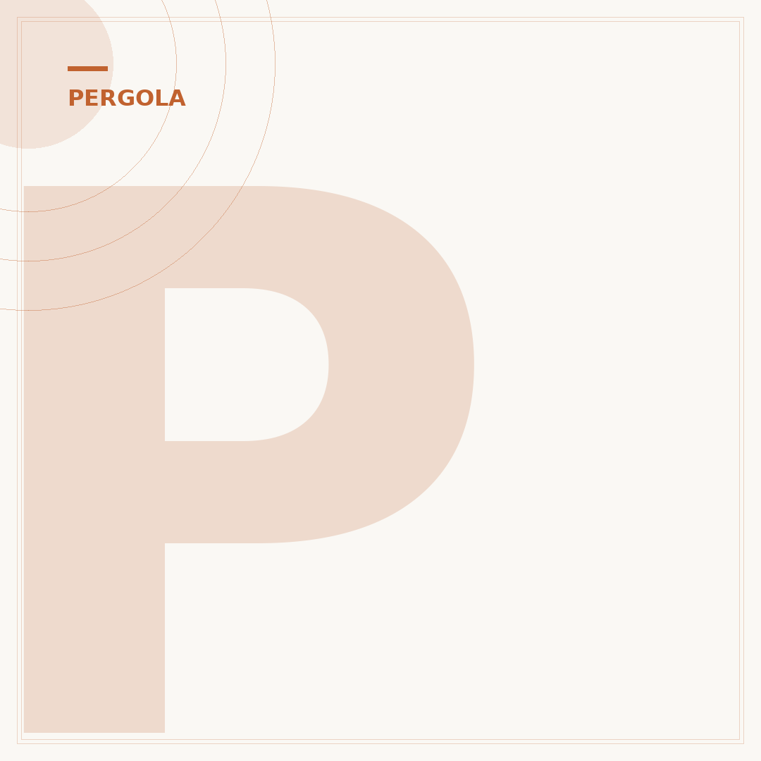 Pergola aus Aluminium: Haltbar, modern und pflegeleicht