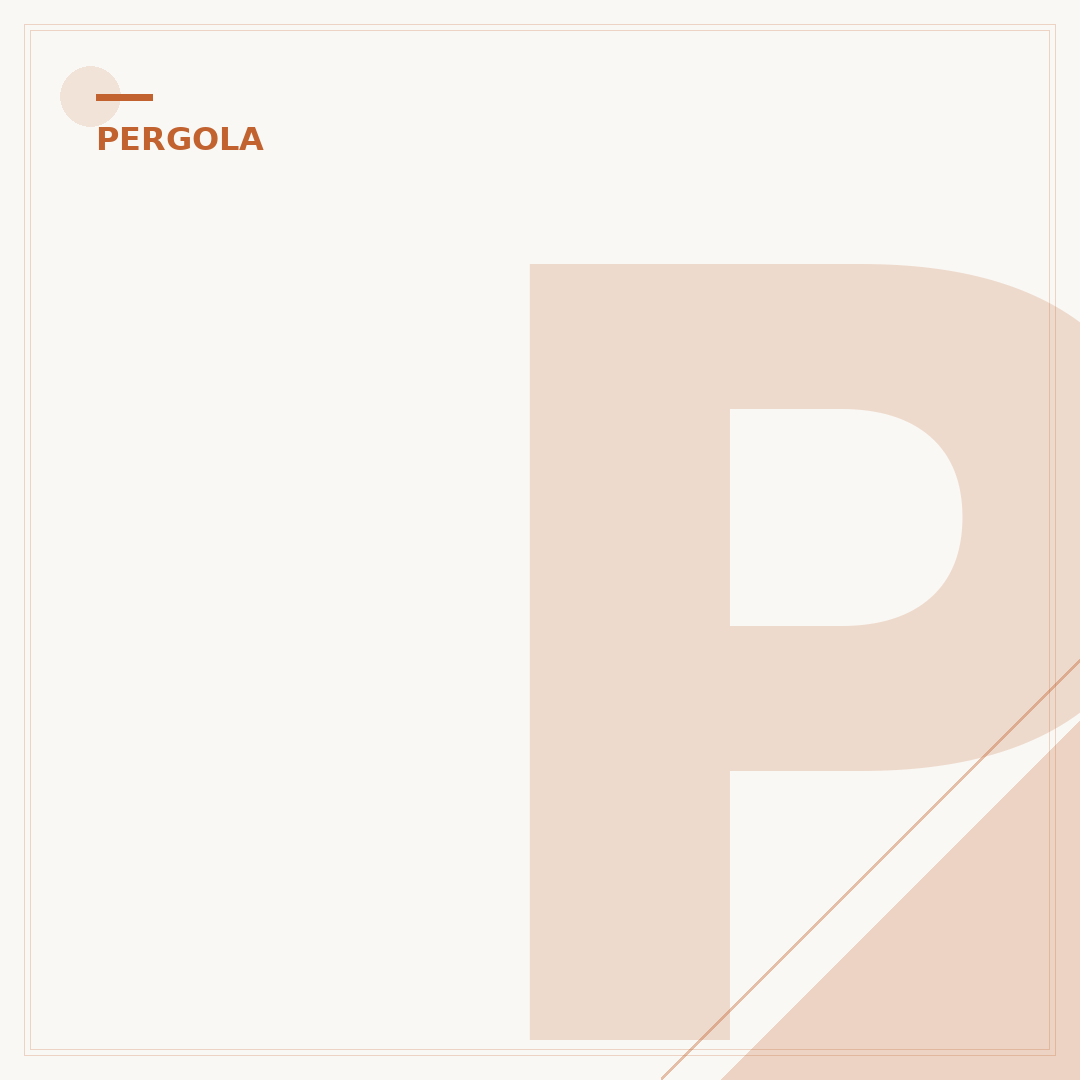 Pergola Dach: Schutz und Stil für Ihren Außenbereich