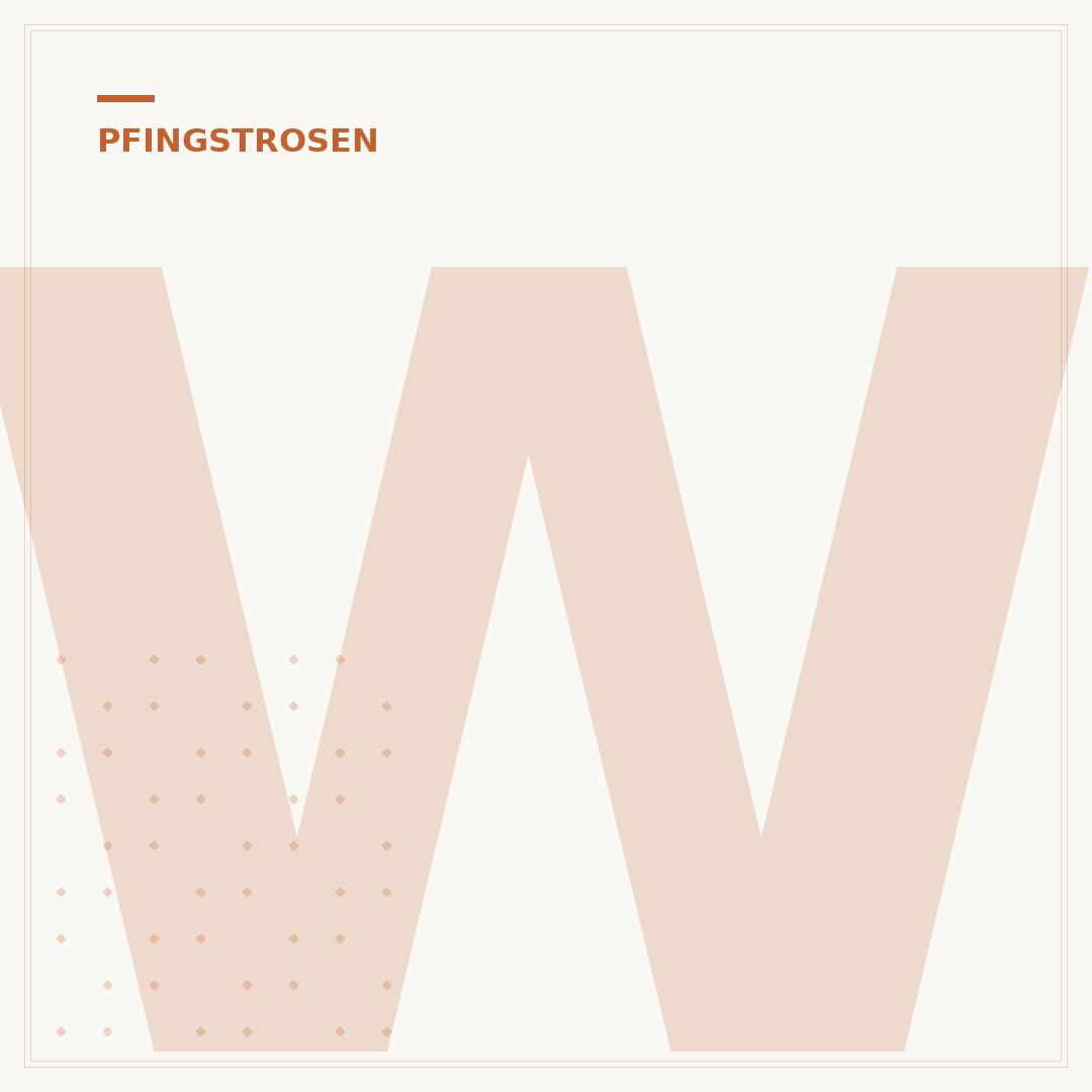 Wann Pfingstrosen schneiden?