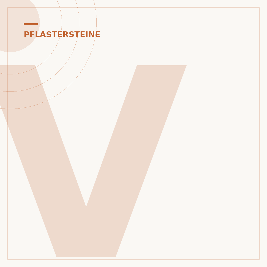 Versiegelung von Pflastersteinen
