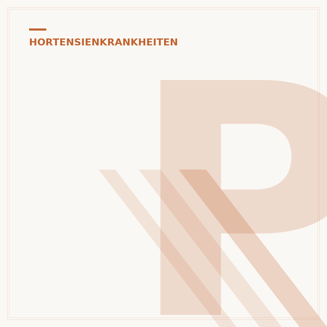 Pilzbefall bei Hortensien