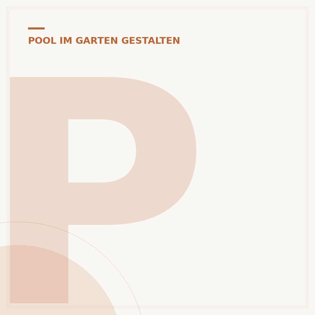 Pool Bepflanzung mit Gräsern: Eleganz und Sichtschutz