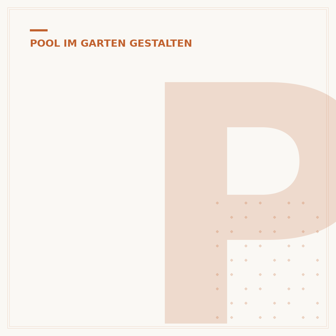 Pool Deko Ideen: Ihren Garten in eine Oase verwandeln
