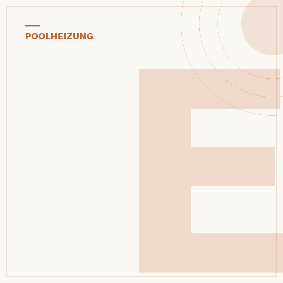 Elektrische Pool-Heizung