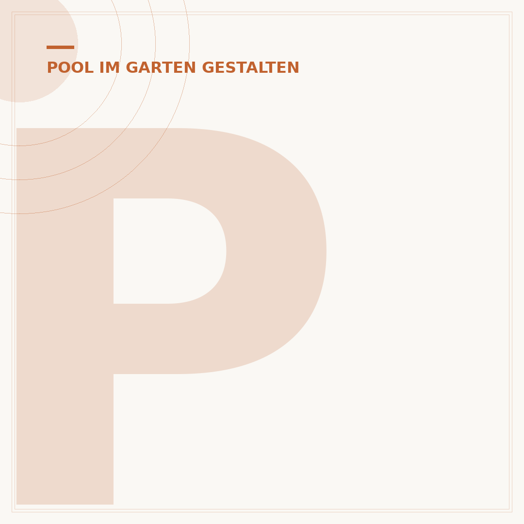 Pflanzen für den Pool