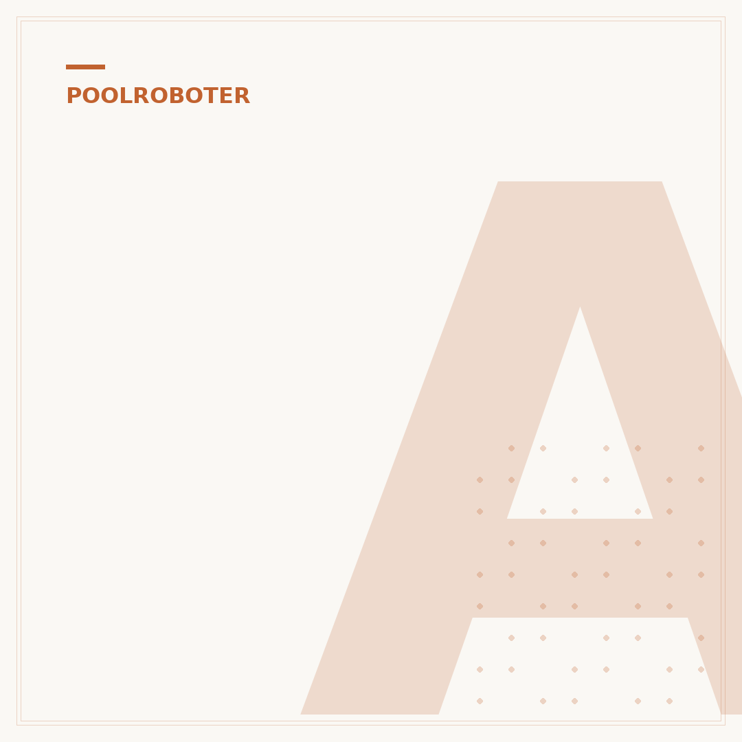 Akku des Pool-Roboters