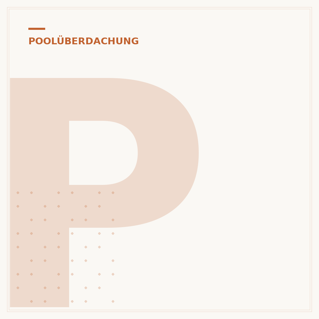 Pool mit Überdachung Komplettset: Alles für Ihren Traum-Pool