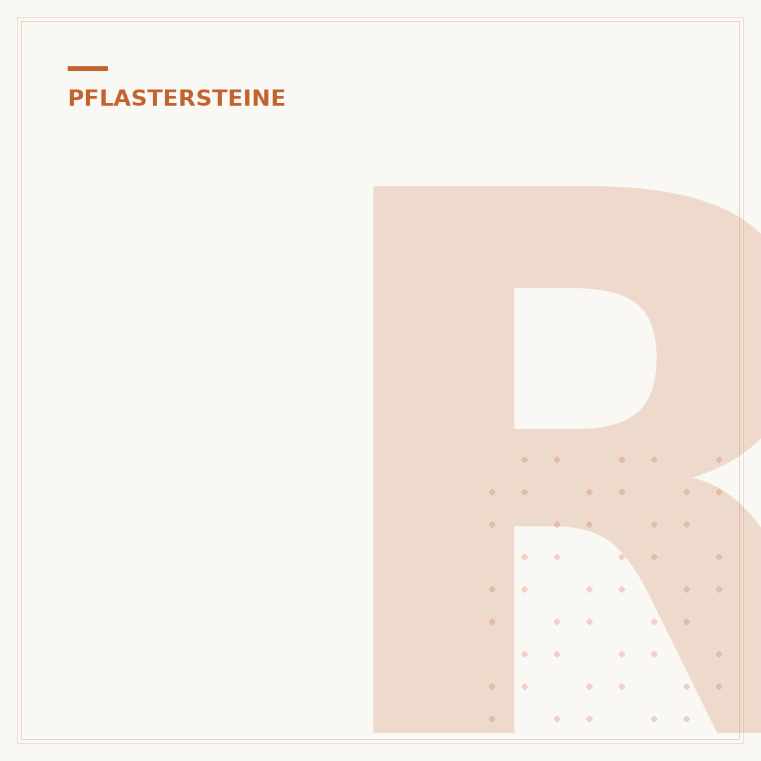 Rampe mit Pflastersteinen bauen