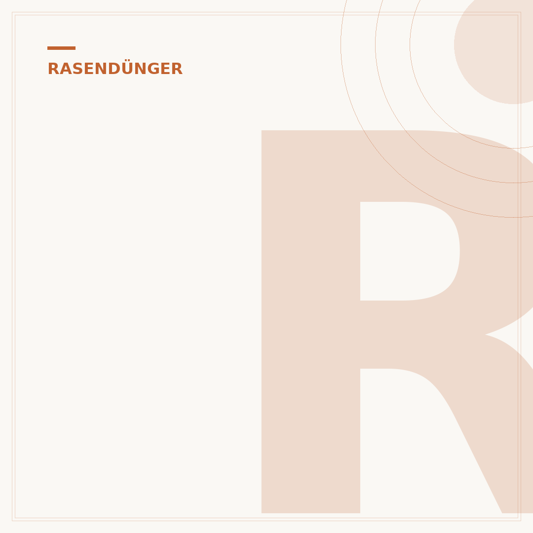 Rasendünger gegen Moos