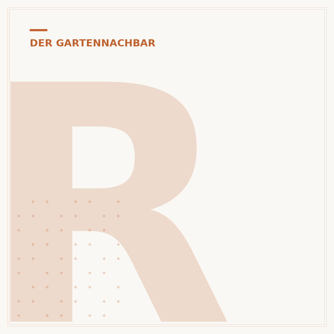 Ratten im Garten: Hausmittel