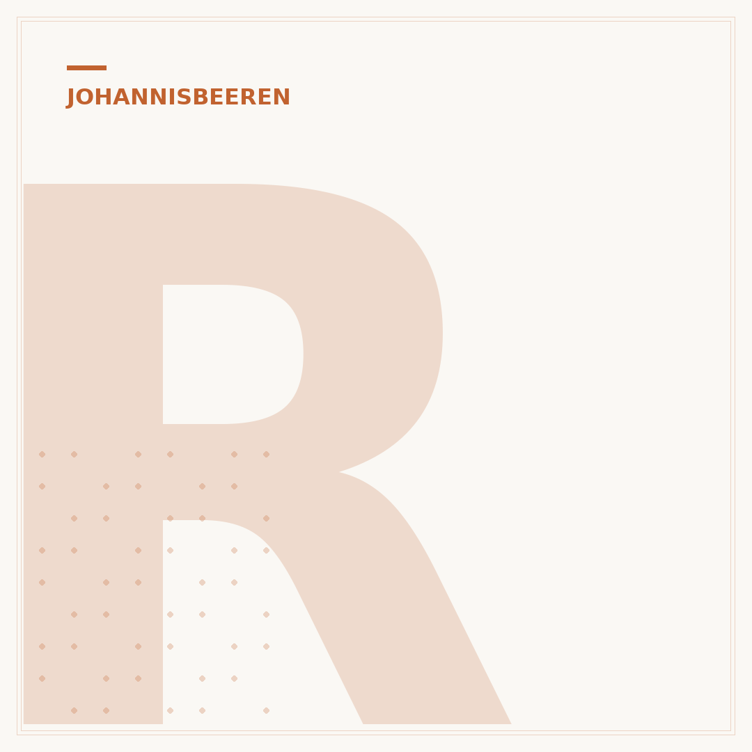 Rote Johannisbeeren radikal zurückschneiden