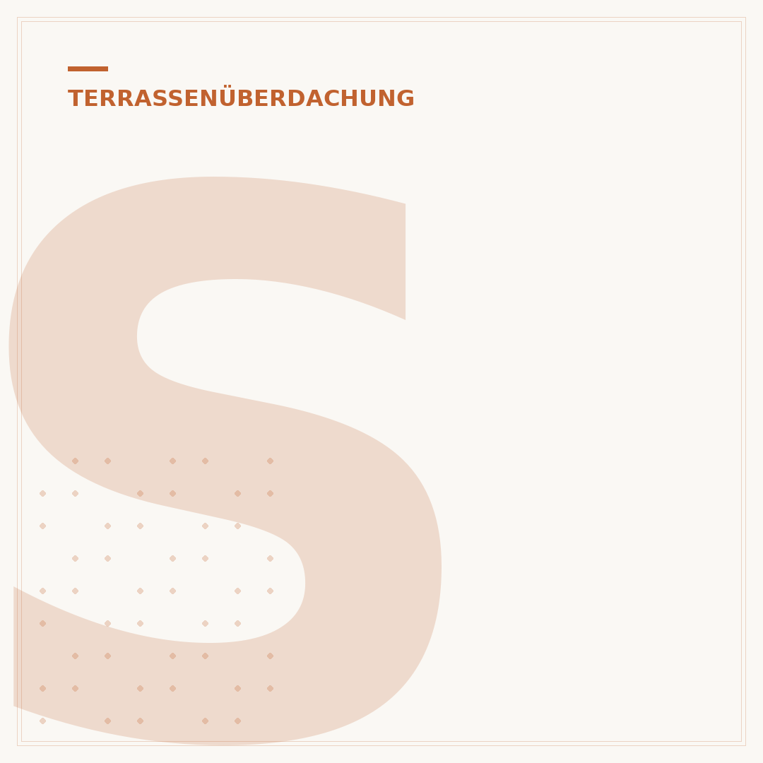 Seitenwände für Terrassenüberdachung: Mehr Komfort