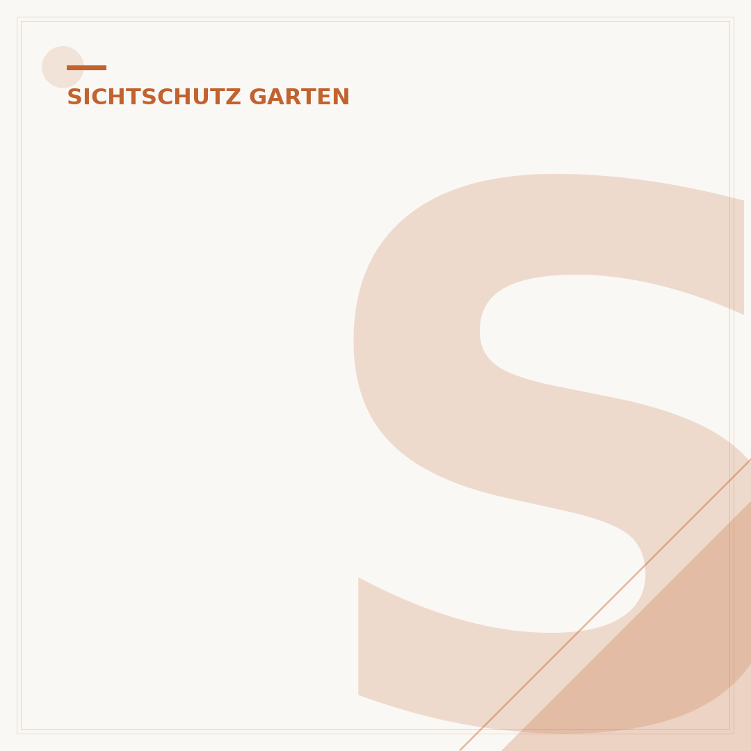 Sichtschutz Garten Weiß: Ideen für helle Oasen