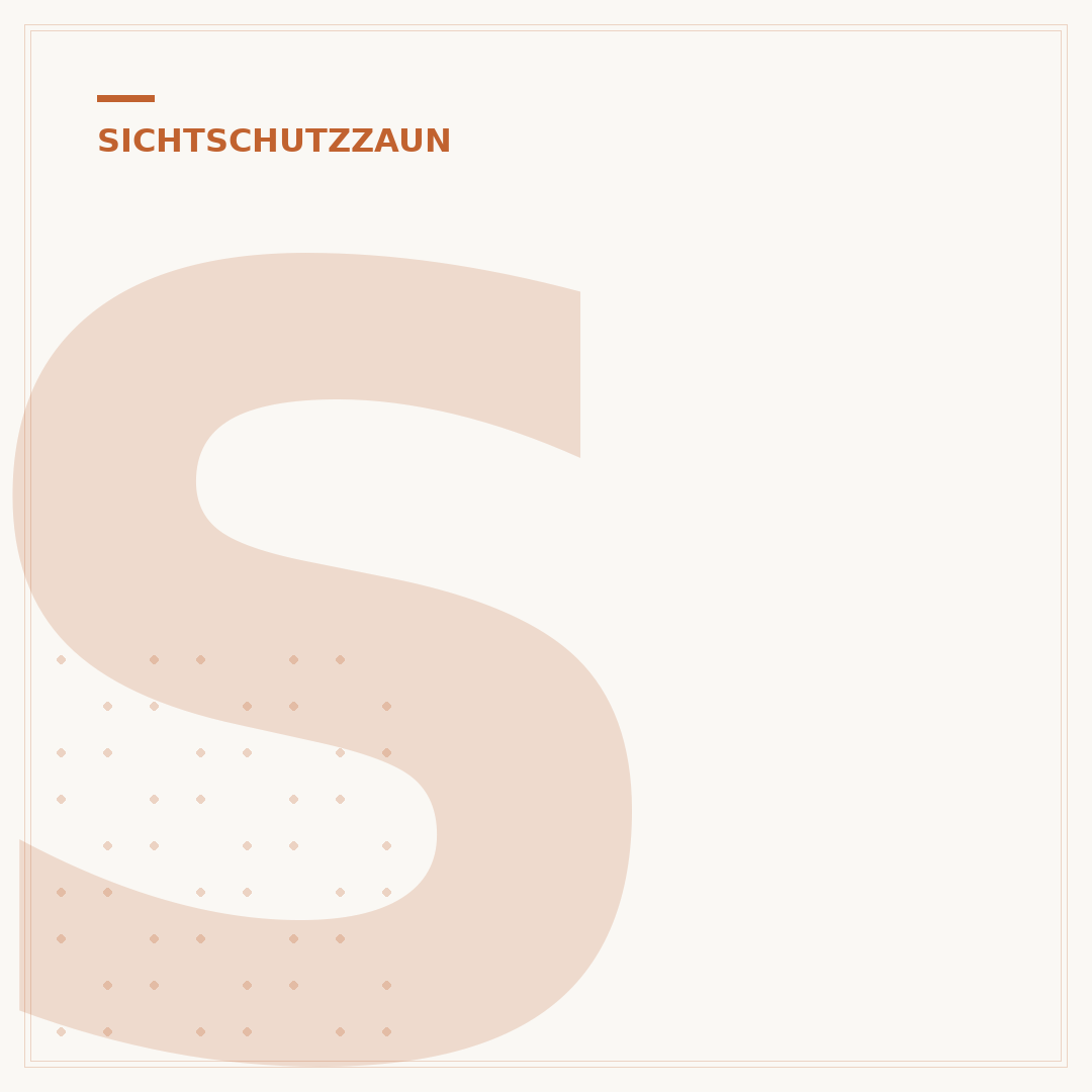 Sichtschutzzaun Holz selber bauen: Fehler vermeiden