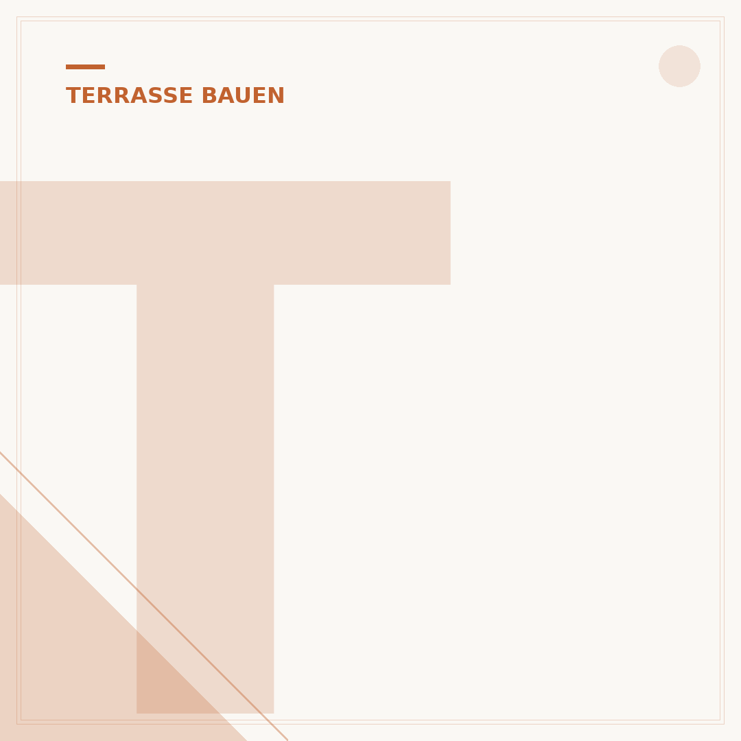Terrasse bauen: Ideen für Ihr Traum-Außenparadies