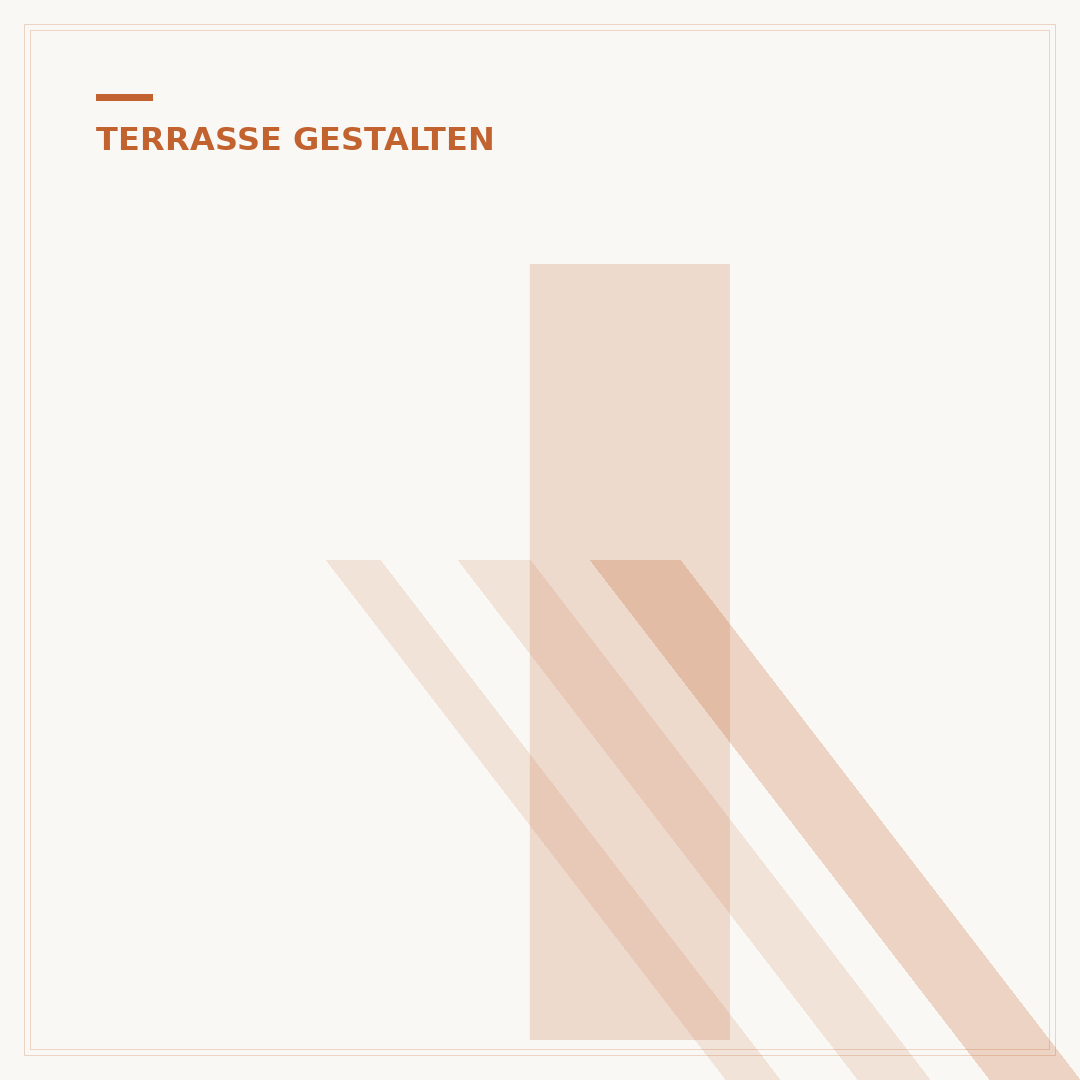Ideen für Terrasse und Beleuchtung