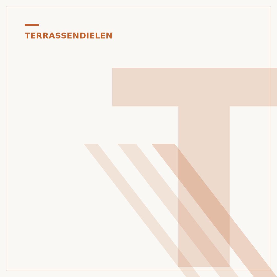 Terrassendielen aus Eiche