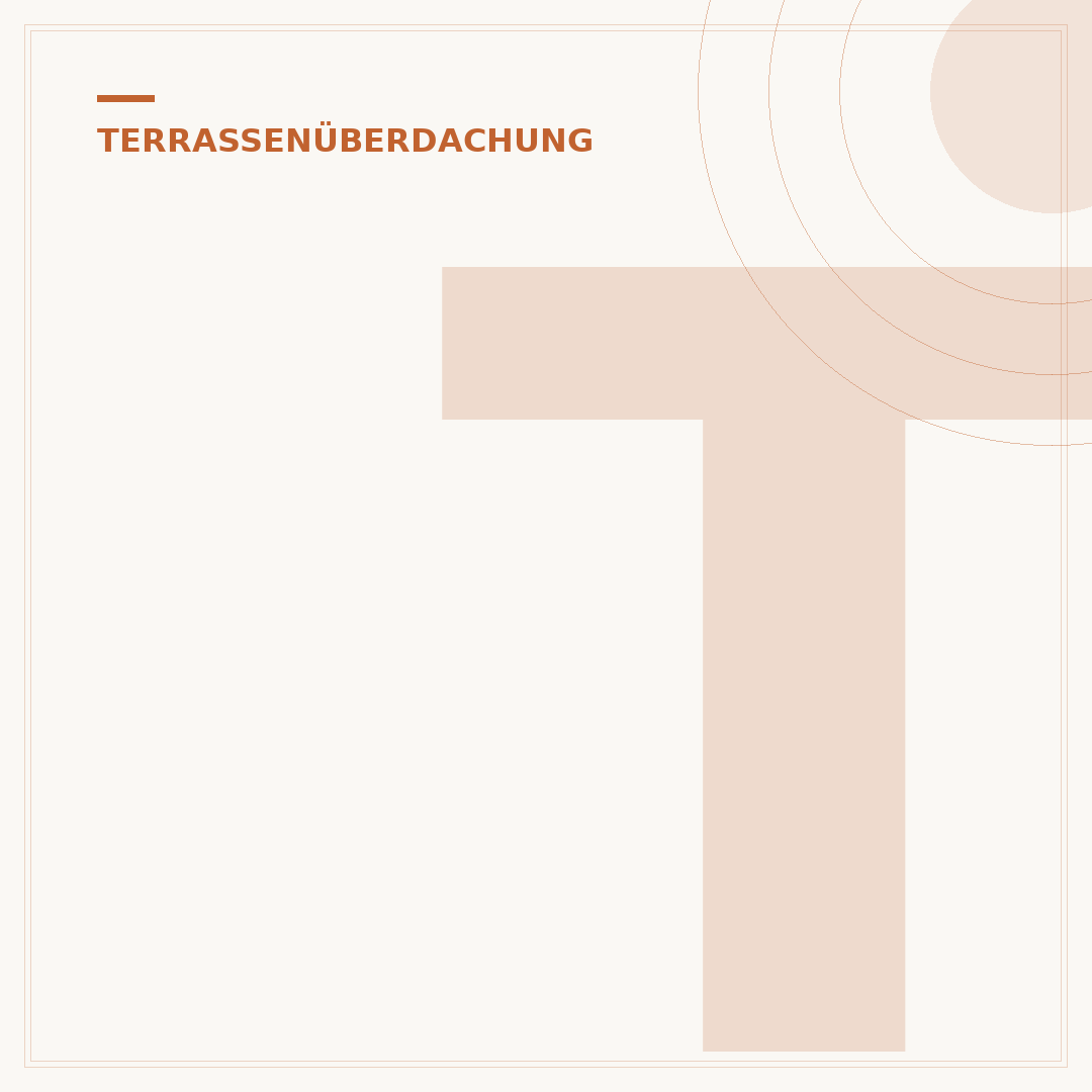 Terrassenüberdachung 2. Wahl: Das sind die Vorteile