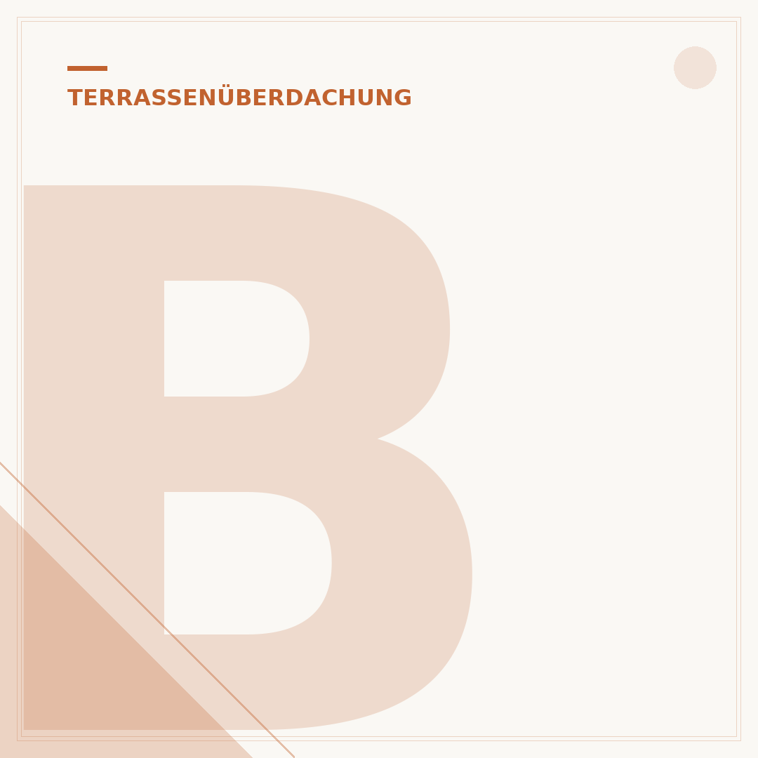 Baugenehmigung für Terrassenüberdachung in Bayern
