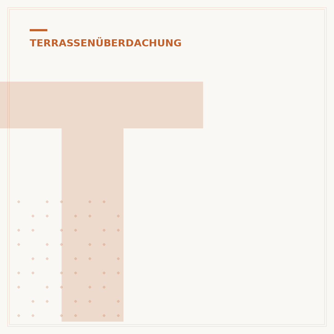 Terrassenüberdachung freistehend Bausatz: Ihr Projekt planen