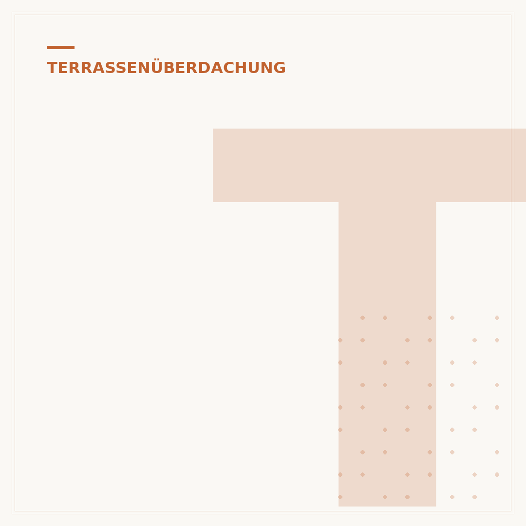 Terrassenüberdachung mit PV-Modulen
