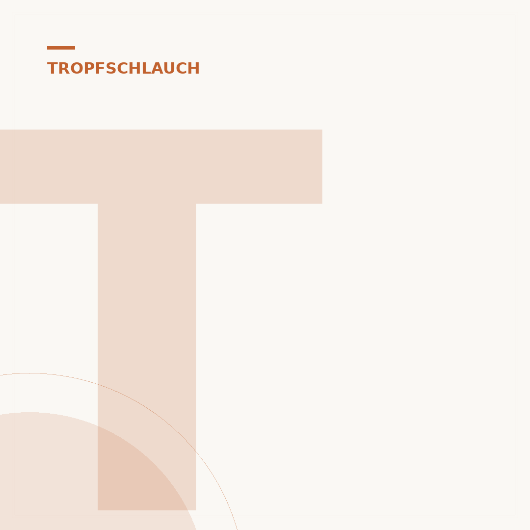 Tropfschlauch selbst gemacht: Bewässerung clever gestalten