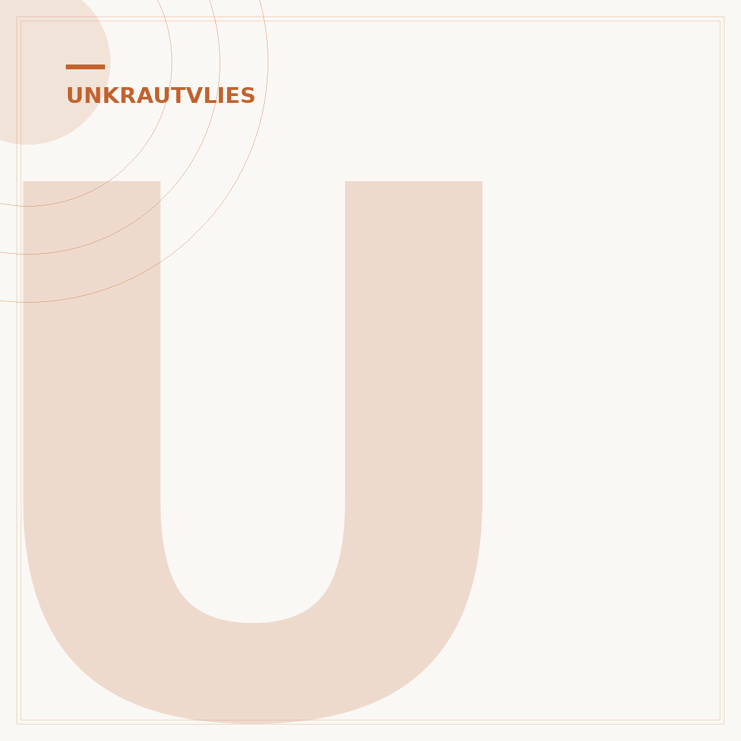 Unkrautvlies unter Kies verlegen