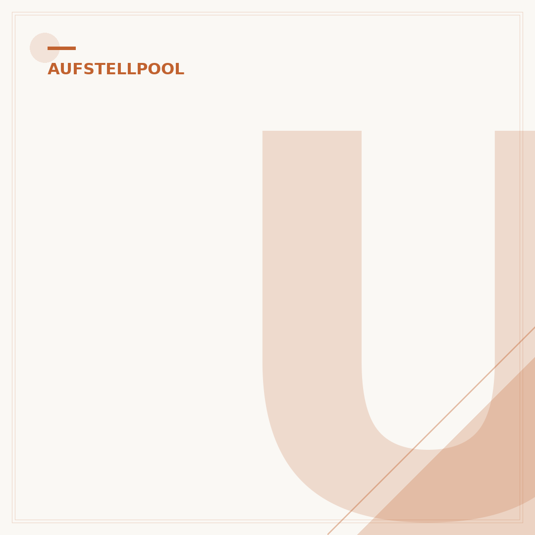 Untergrund für Frame Pool