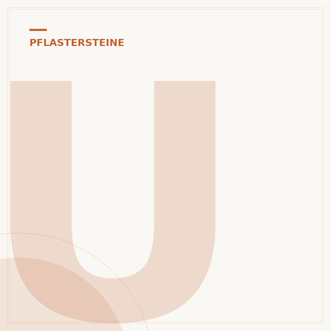 Untergrund für Pflastersteine: Das Fundament legen