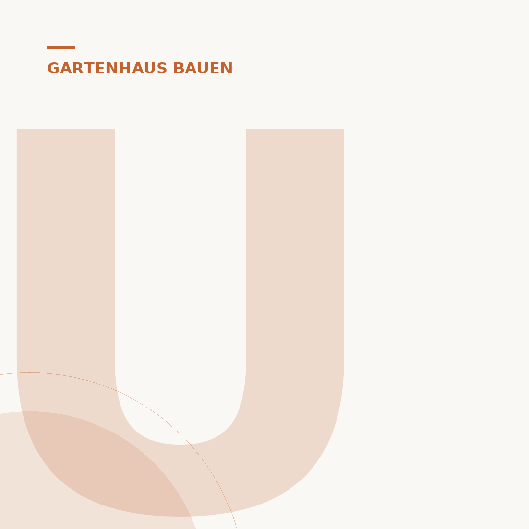 Unterkonstruktion Gartenhaus Boden: Stabilität sichern