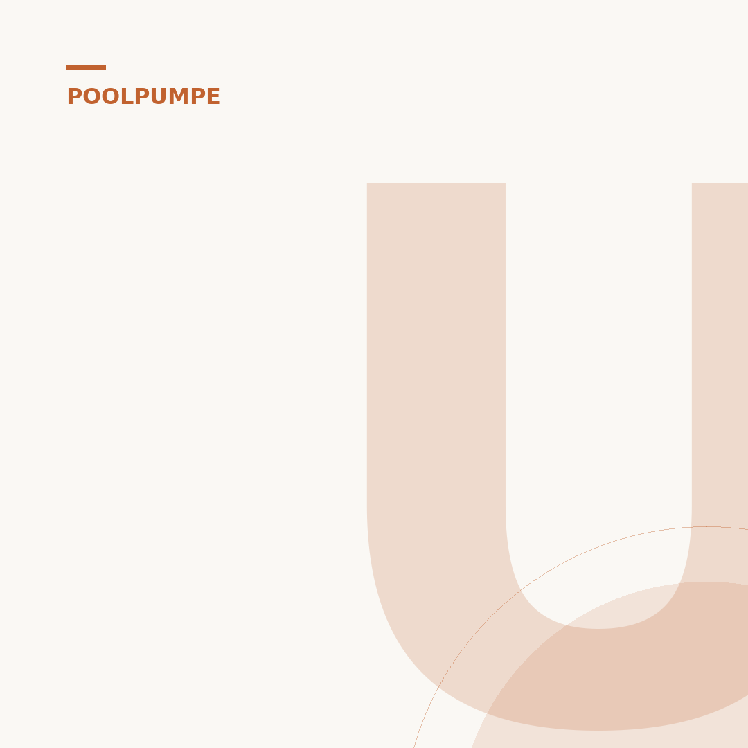 UV-C Filter für Pools: Klares Wasser, gesunde Hygiene
