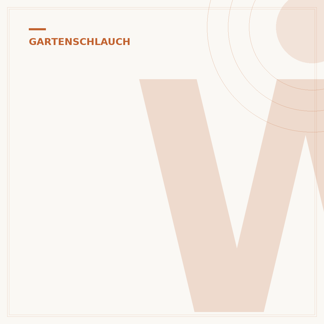 Wandhalter für Gartenschlauch: Ordnung im Garten schaffen