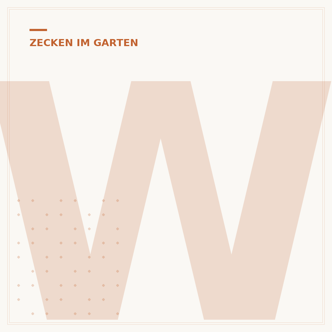 Was kann man gegen Zecken im Garten tun?