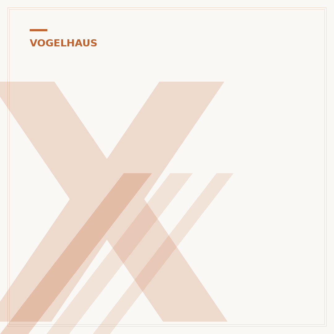 XXL Luxus-Vogelhaus als absoluter Blickfang