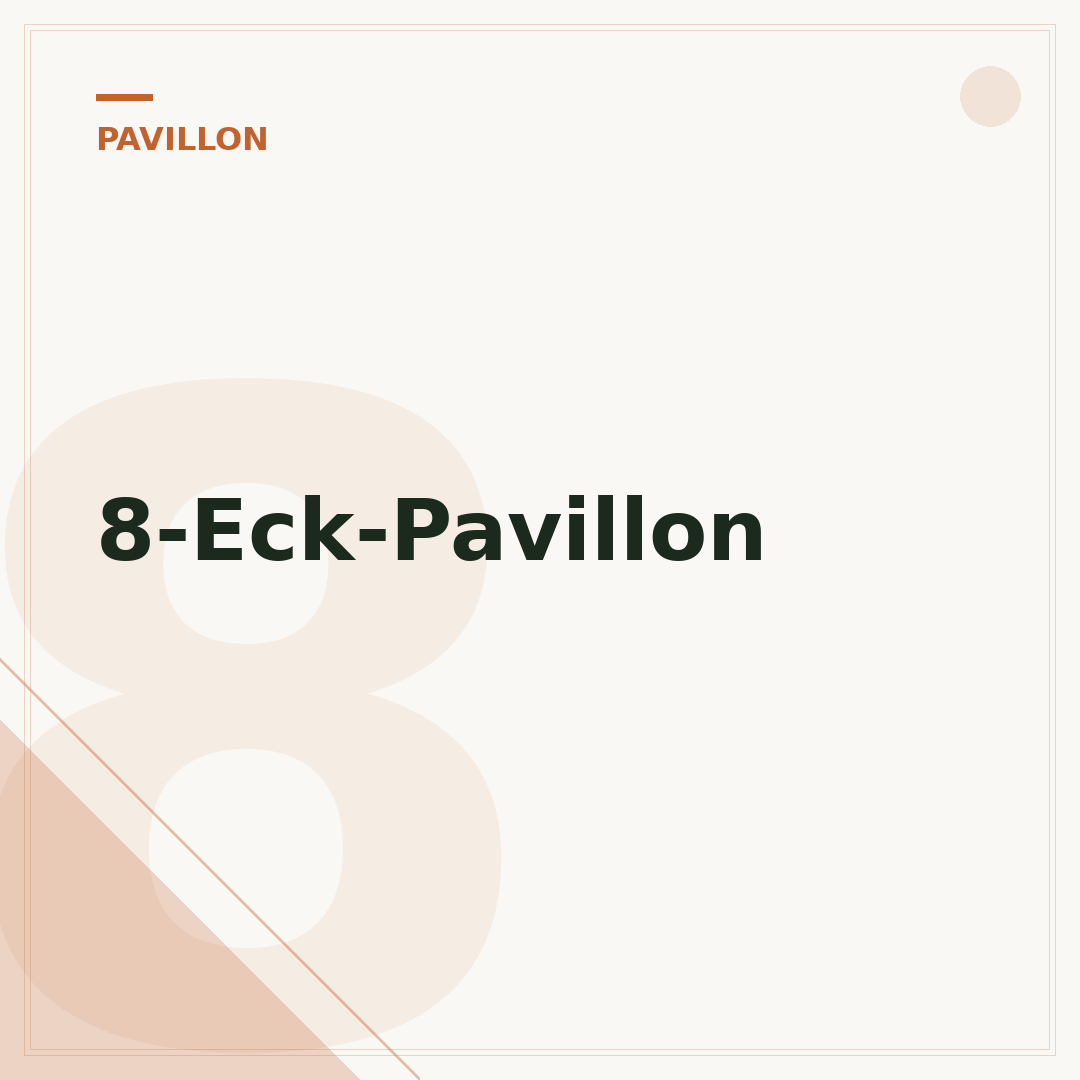 8-Eck-Pavillon