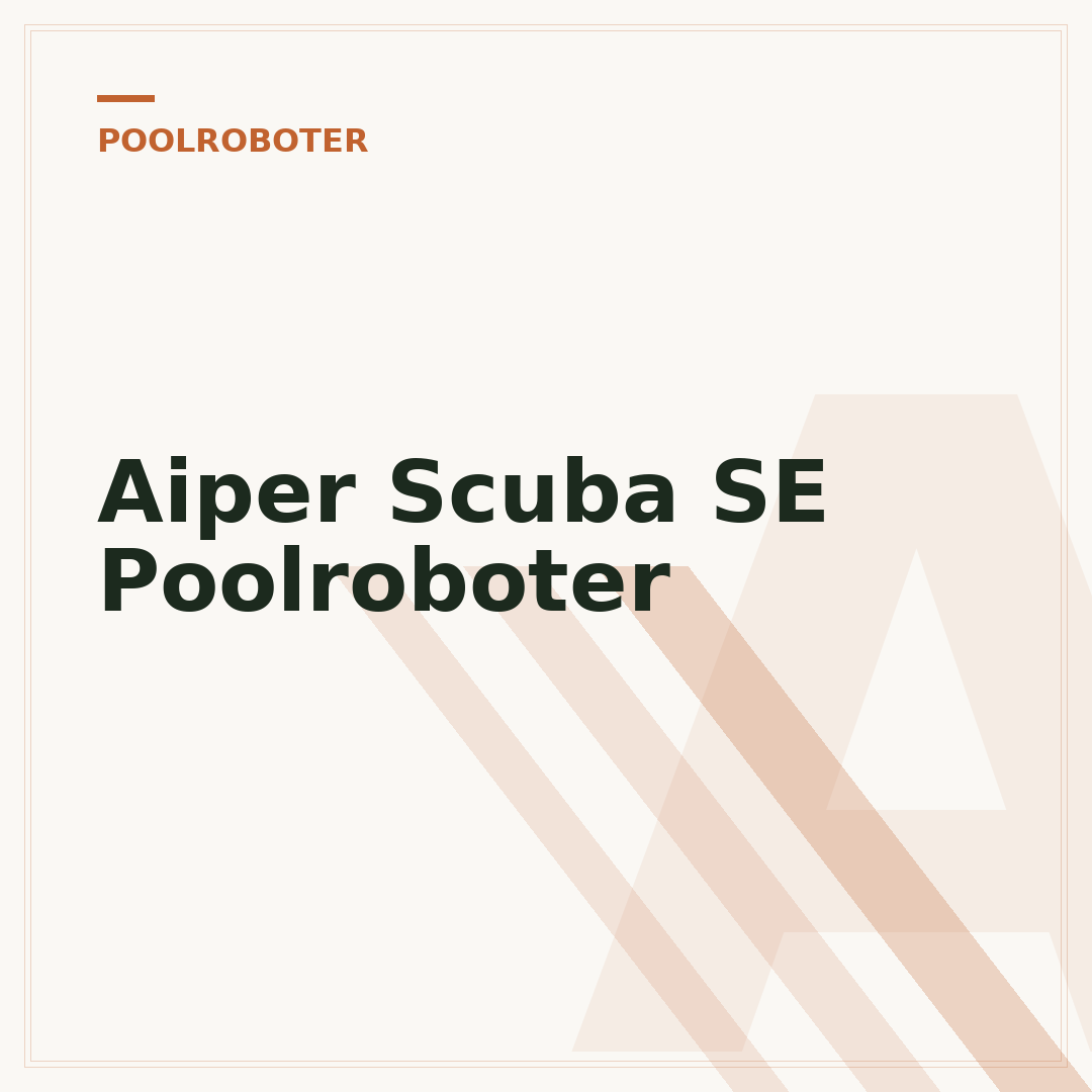 Aiper Scuba SE Poolroboter