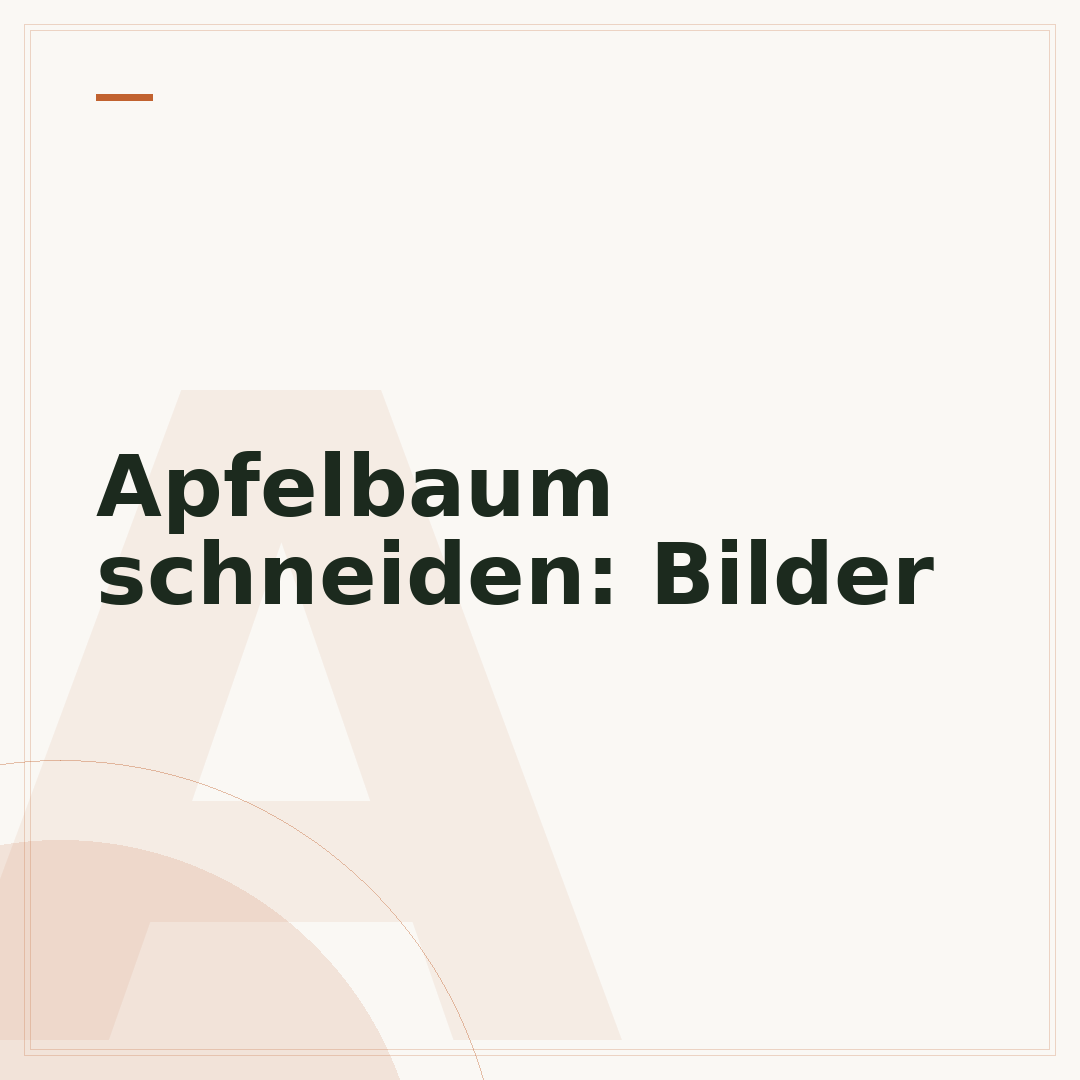 Apfelbaum schneiden: Bilder