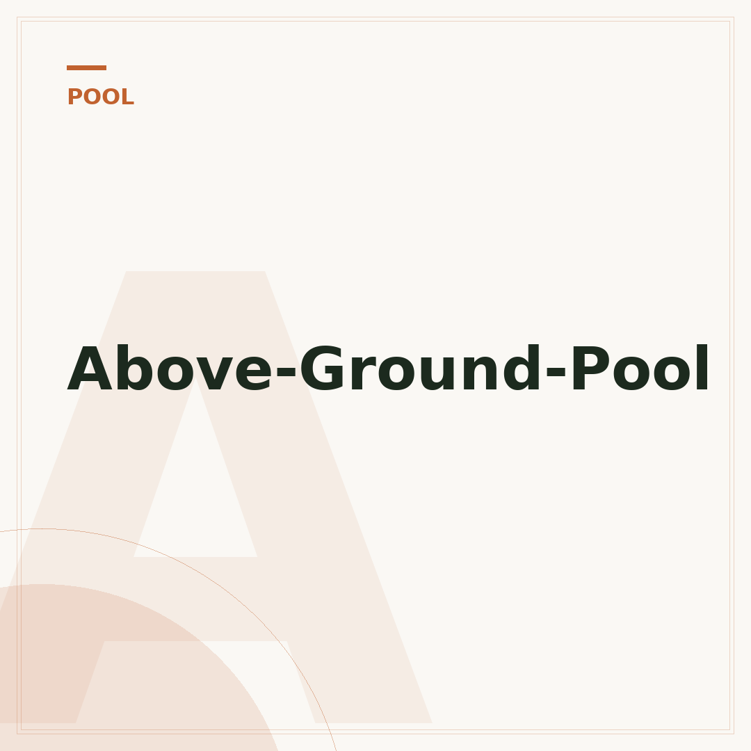 Above-Ground-Pool