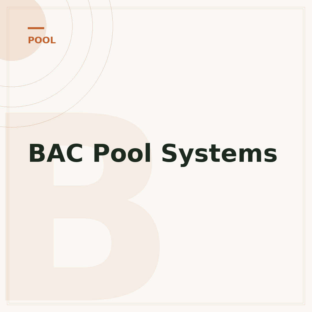 BAC Pool Systems