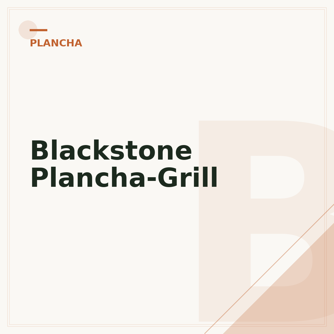 Blackstone Plancha-Grill