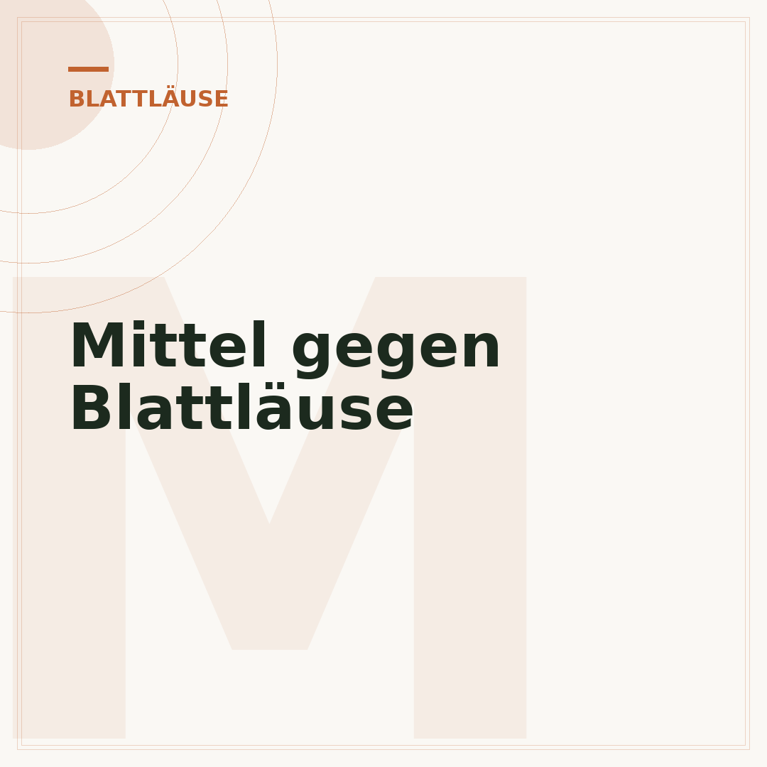 Mittel gegen Blattläuse