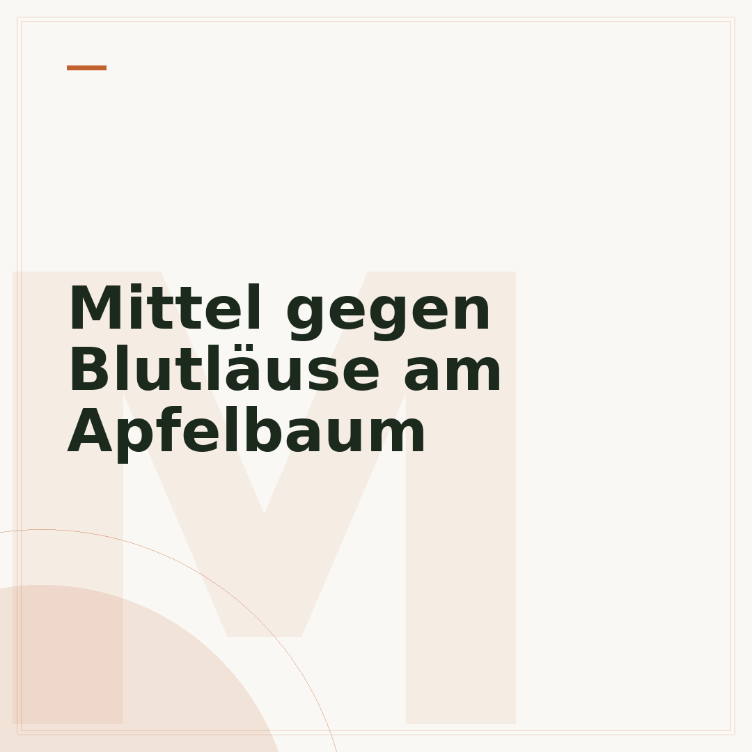 Mittel gegen Blutläuse am Apfelbaum