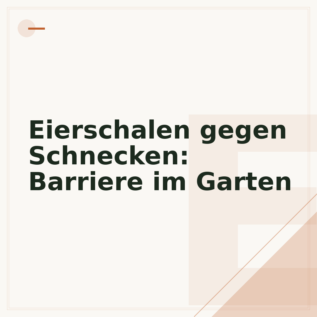 Eierschalen gegen Schnecken: Barriere im Garten