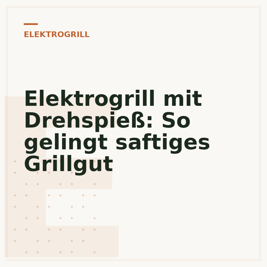 Elektrogrill mit Drehspieß: So gelingt saftiges Grillgut