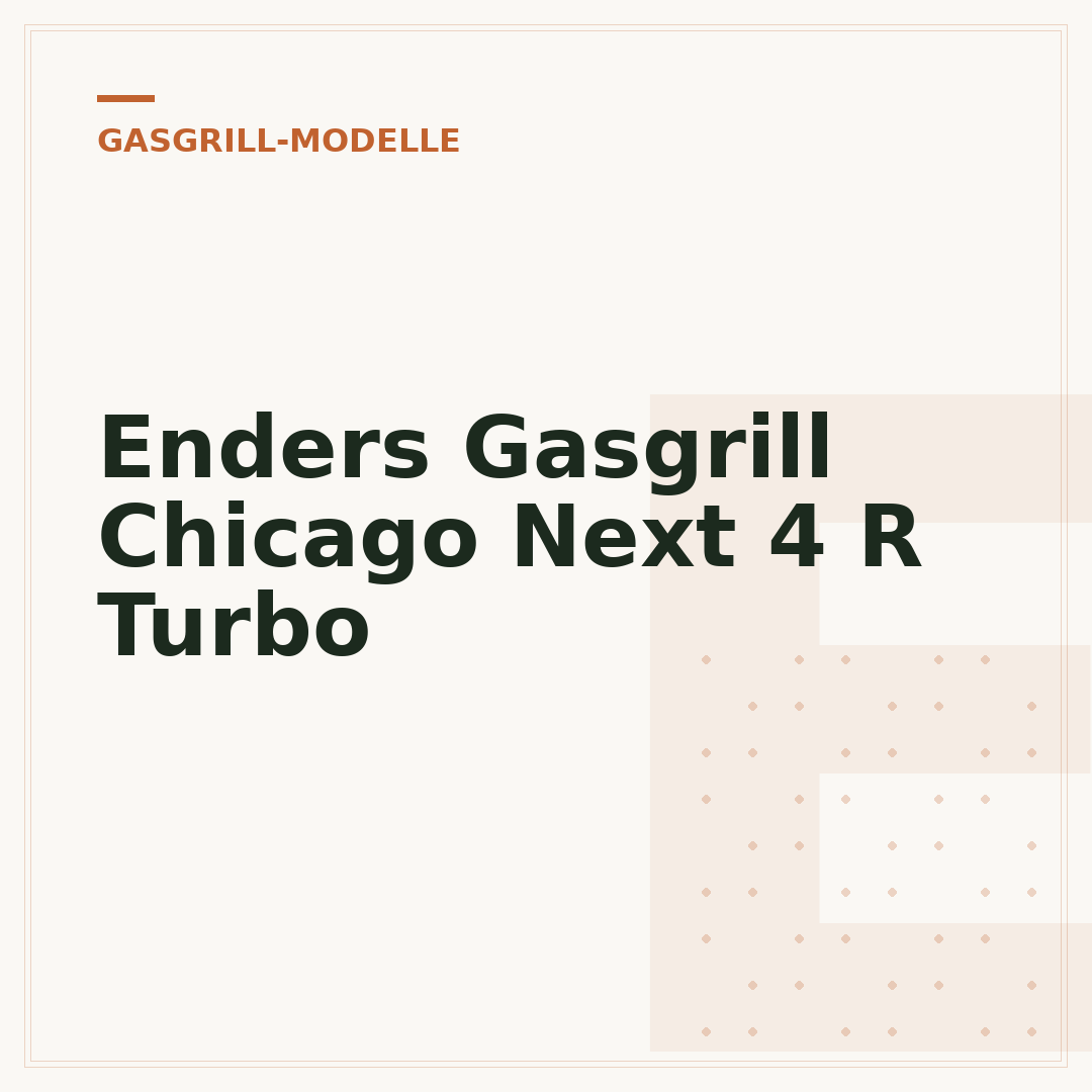 Enders Gasgrill Chicago Next 4 R Turbo