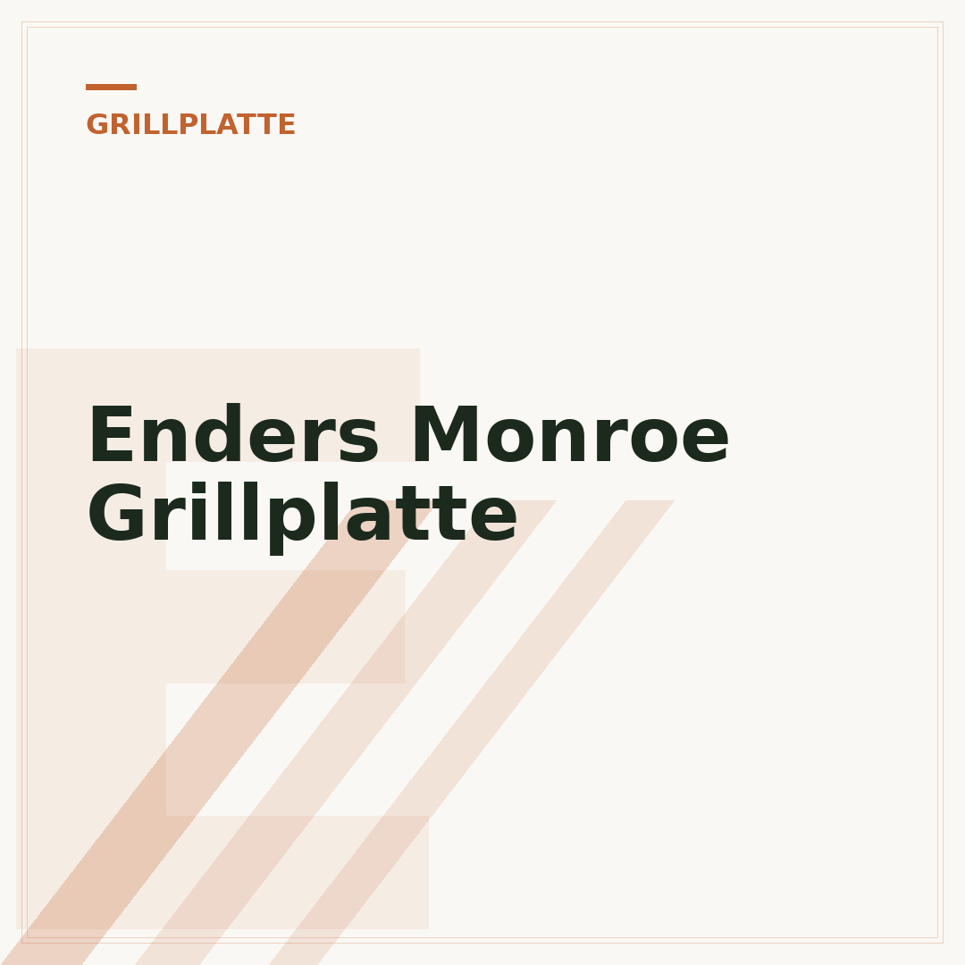 Enders Monroe Grillplatte