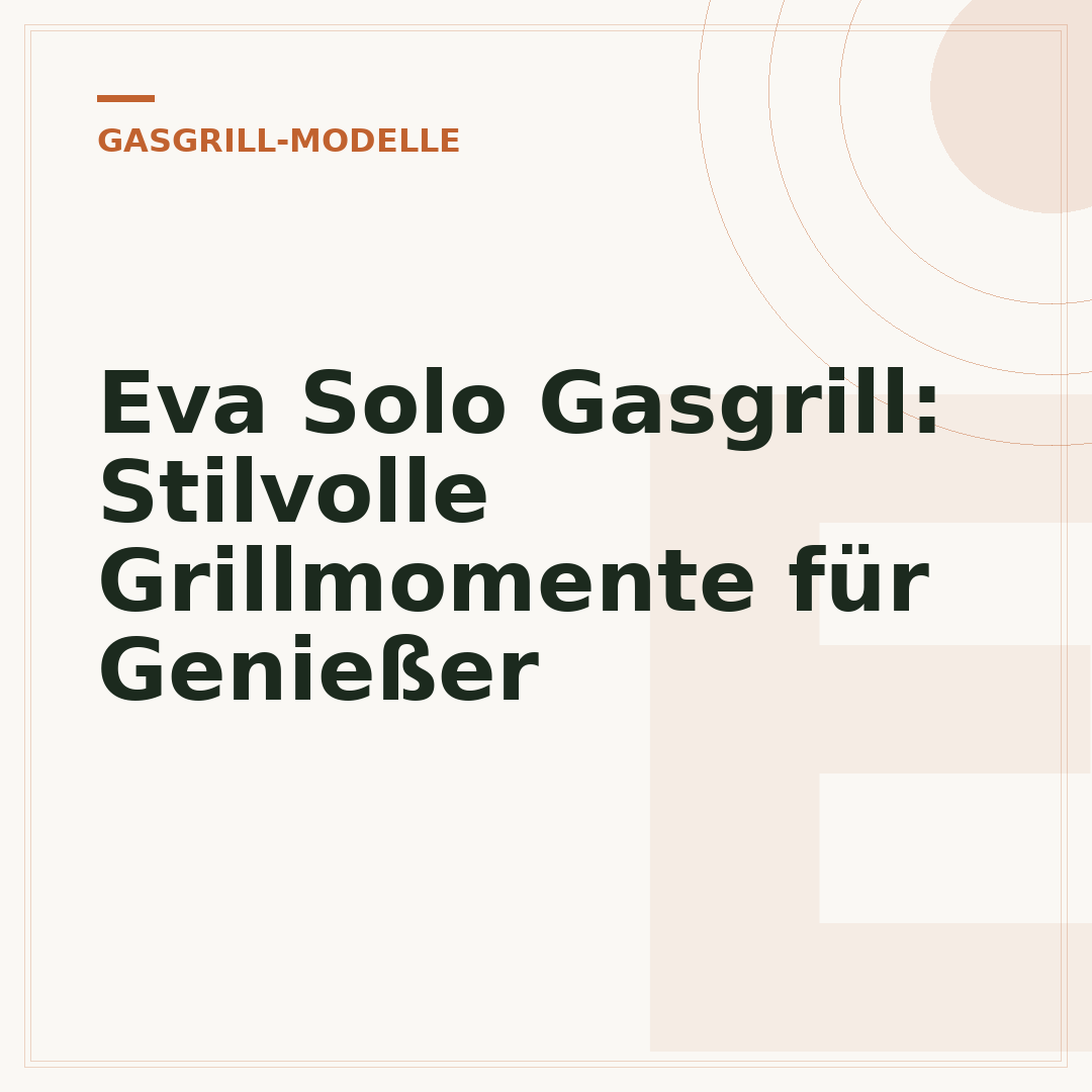 Eva Solo Gasgrill: Stilvolle Grillmomente für Genießer