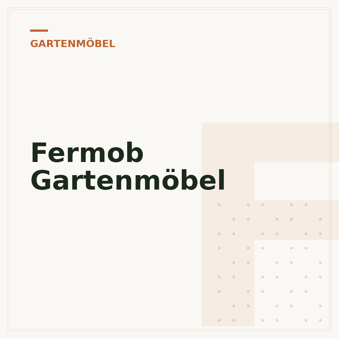 Fermob Gartenmöbel