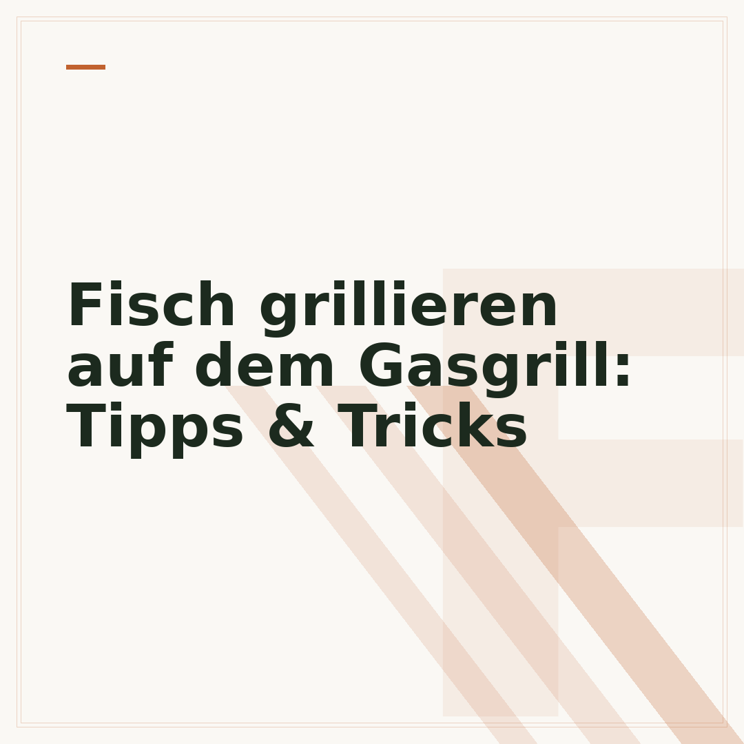 Fisch grillieren auf dem Gasgrill: Tipps & Tricks