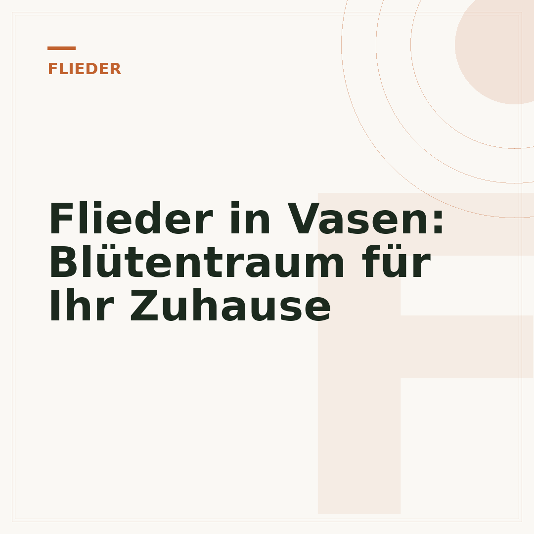 Flieder in Vasen: Blütentraum für Ihr Zuhause